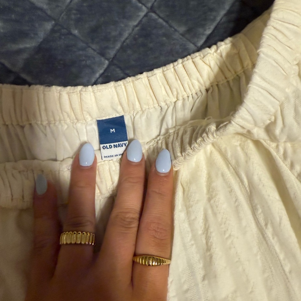 NWOT Old Navy Cream Mini Dress - Picture 5 of 6